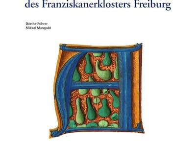 Cover Katalog Handschriften Franziskanerkloster Fribourg 2023