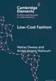 Dewey&Verata-Nahoum. Low-Cost Fashion